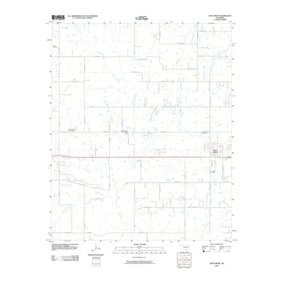 2009 Map of Lone Grove, 2009 Print