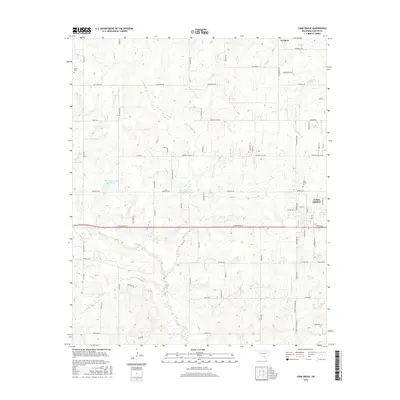 2016 Map of Lone Grove, 2016 Print