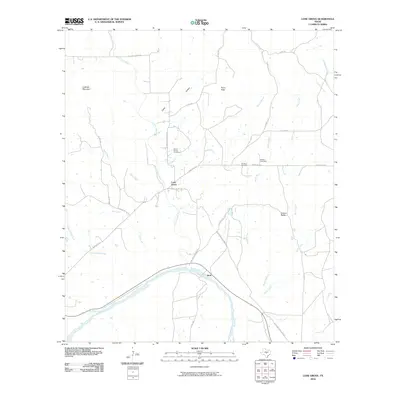 2010 Map of Lone Grove, 2010 Print