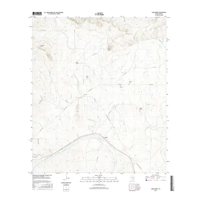 2016 Map of Lone Grove, 2016 Print