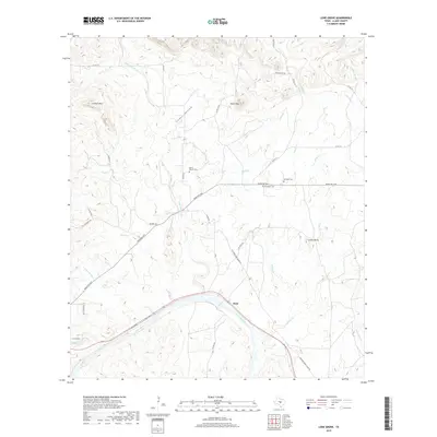 2019 Map of Lone Grove, 2019 Print