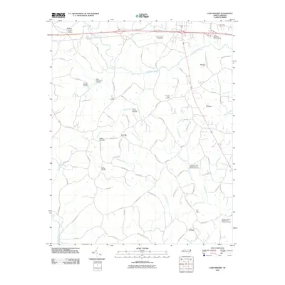 2010 Map of Lone Hickory, 2010 Print