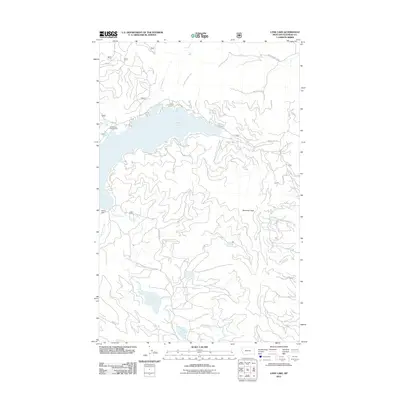 2011 Map of Lone Lake, 2011 Print