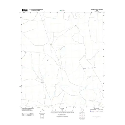 2012 Map of Lone Mountain, 2012 Print