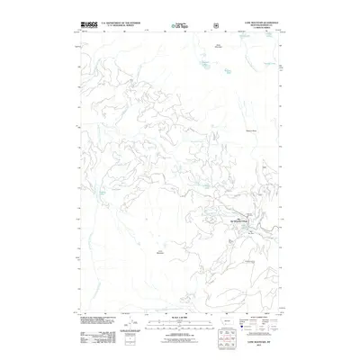 2011 Map of Lone Mountain, 2011 Print