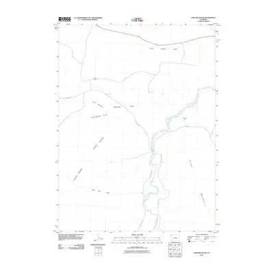 2010 Map of Lone Mountain, 2010 Print