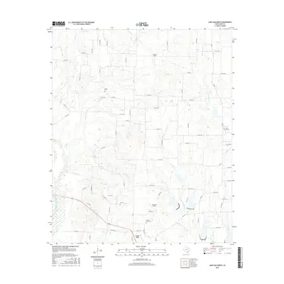 2016 Map of Lone Oak North, 2016 Print