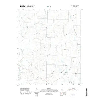 2019 Map of Lone Oak North, 2019 Print
