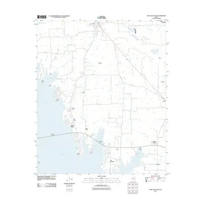 2011 Map of Lone Oak South, 2011 Print