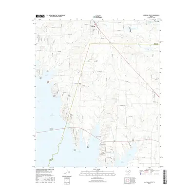 2016 Map of Lone Oak South, 2016 Print