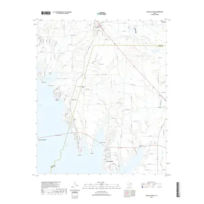2019 Map of Lone Oak South, 2019 Print