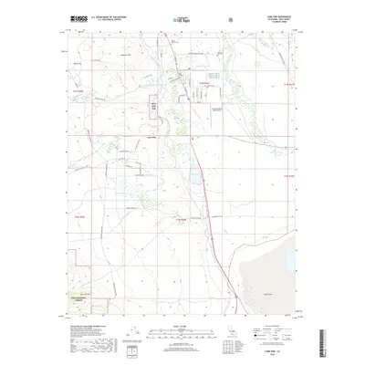 2018 Map of Lone Pine, 2018 Print