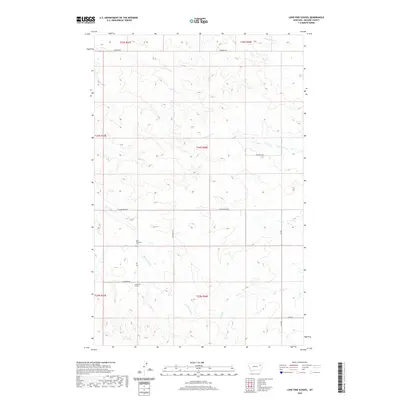 2020 Map of Lone Pine School, 2020 Print