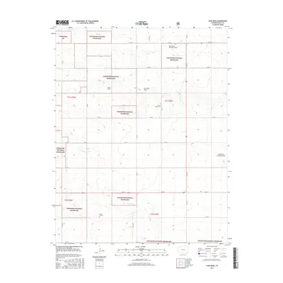 2016 Map of Lone Rock, 2016 Print