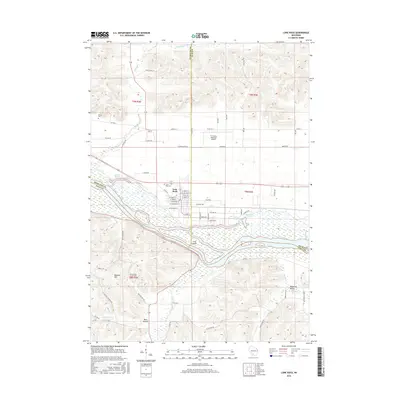 2016 Map of Lone Rock, 2016 Print