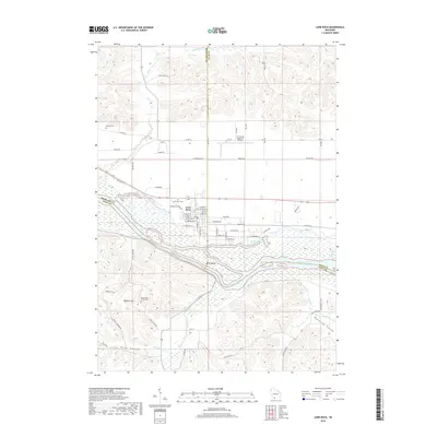 2018 Map of Lone Rock, 2018 Print