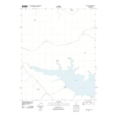 2011 Map of Lone Rock, 2011 Print