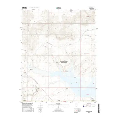 2017 Map of Lone Rock, 2017 Print
