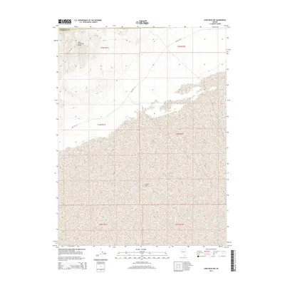 2014 Map of Lone Rock NW, 2014 Print