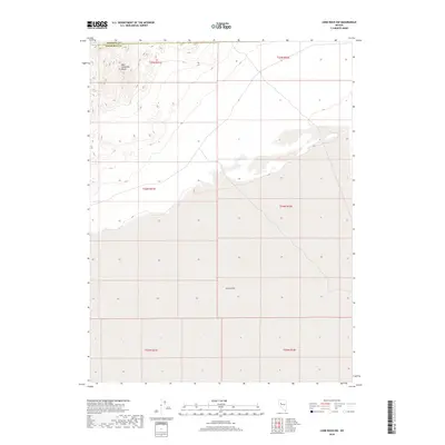 2018 Map of Lone Rock NW, 2018 Print