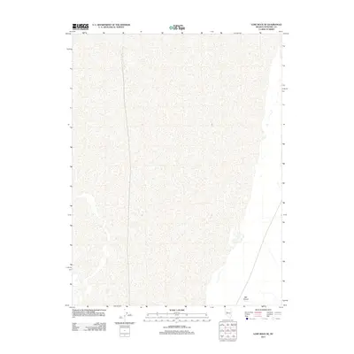 2011 Map of Lone Rock SE, 2011 Print