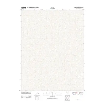 2011 Map of Lone Rock SW, 2011 Print