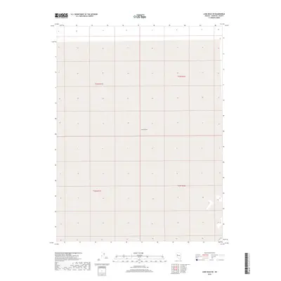 2018 Map of Lone Rock SW, 2018 Print