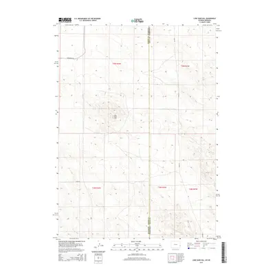 2015 Map of Lone Sand Hill, 2015 Print