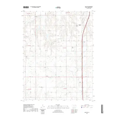 2018 Map of Lone Star, 2018 Print