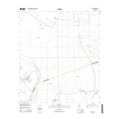2015 Map of Lone Star, 2015 Print