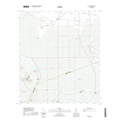 2018 Map of Lone Star, 2018 Print