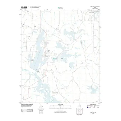 2010 Map of Lone Star, 2010 Print