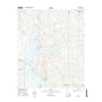 2016 Map of Lone Star, 2016 Print