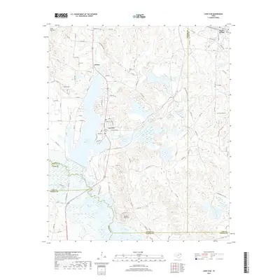 2019 Map of Lone Star, 2019 Print