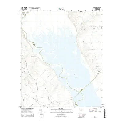 2014 Map of Lone Star, 2014 Print