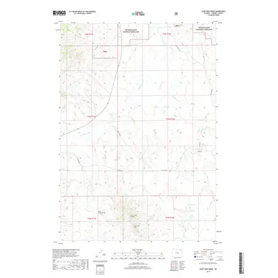 2017 Map of Lone Tree Creek, 2017 Print