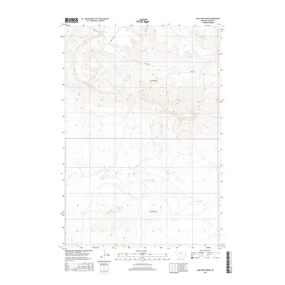 2017 Map of Lone Tree Creek, 2017 Print