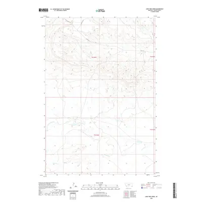 2020 Map of Lone Tree Creek, 2020 Print
