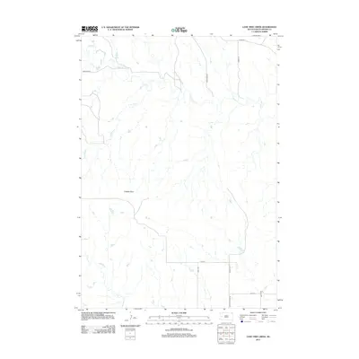 2012 Map of Lone Tree Creek, 2012 Print