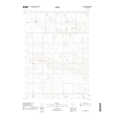 2017 Map of Lone Tree Creek, 2017 Print
