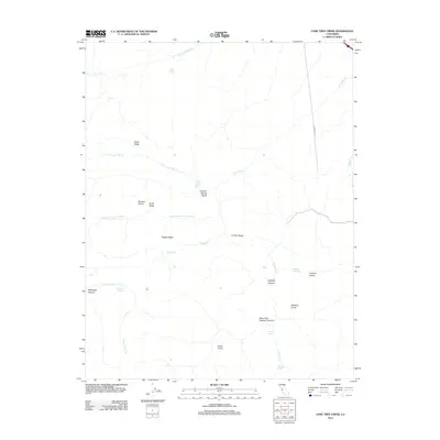 2012 Map of Lone Tree Creek, 2012 Print