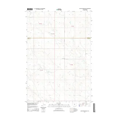2015 Map of Lone Tree Draw East, 2015 Print