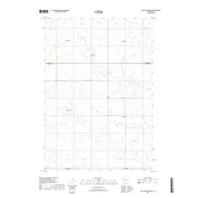 2017 Map of Lone Tree Draw East, 2017 Print