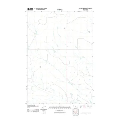 2012 Map of Lone Tree Draw West, 2012 Print