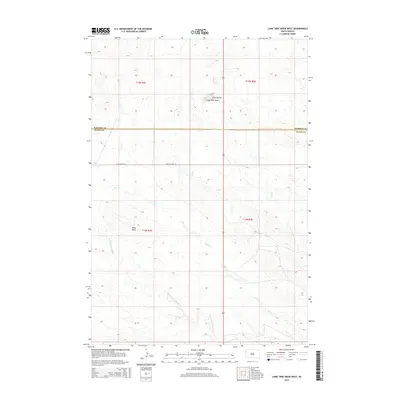 2015 Map of Lone Tree Draw West, 2015 Print