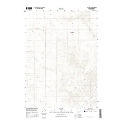 2015 Map of Lone Tree Hill, 2015 Print