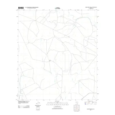 2012 Map of Lone Tree Hill, 2012 Print
