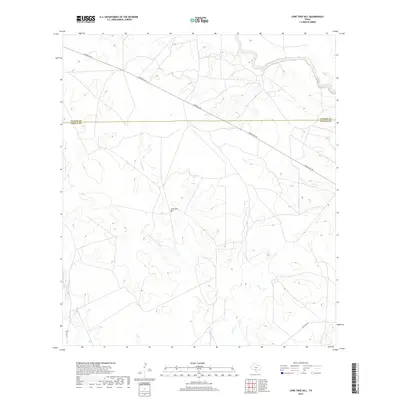 2019 Map of Lone Tree Hill, 2019 Print