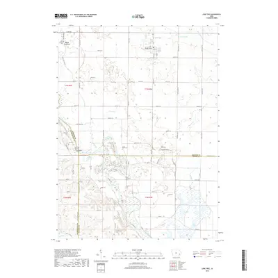 2018 Map of Lone Tree, 2018 Print
