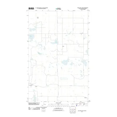 2011 Map of Lone Tree Lake, 2011 Print